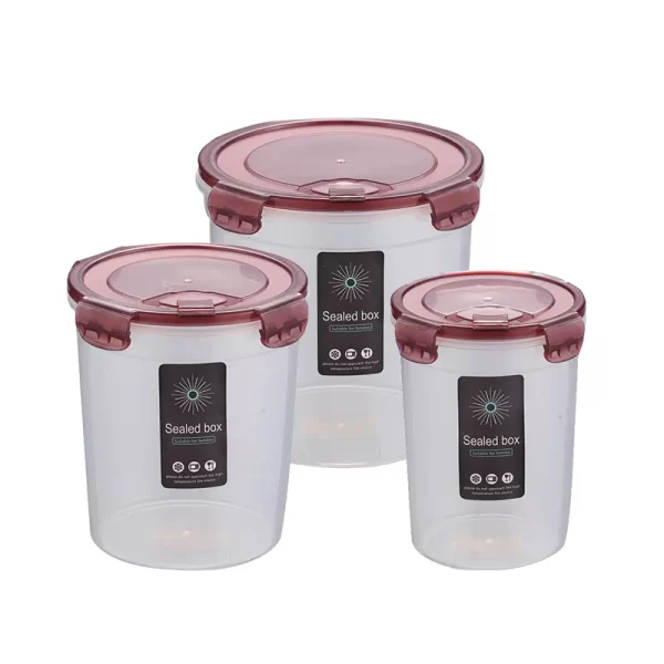 Bulk Airtight Food Storage Containers 3 Piece Plastic (1)