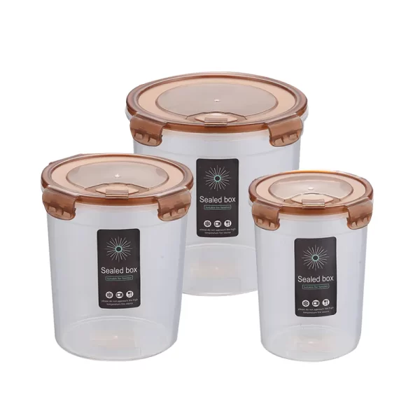 Bulk Airtight Food Storage Containers 3 Piece Plastic (2)