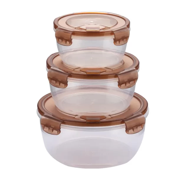 Bulk Round Food Storage Containers Set (2)