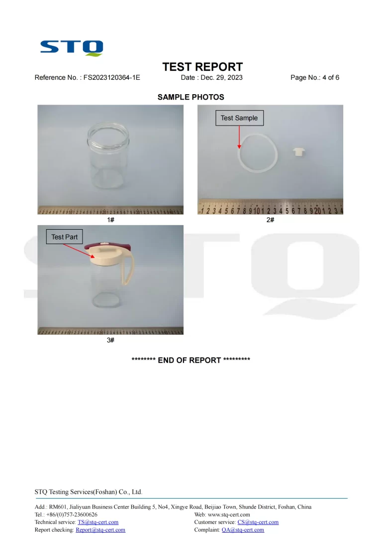 FDA Certificate-for glass pitcher -3127 (2)