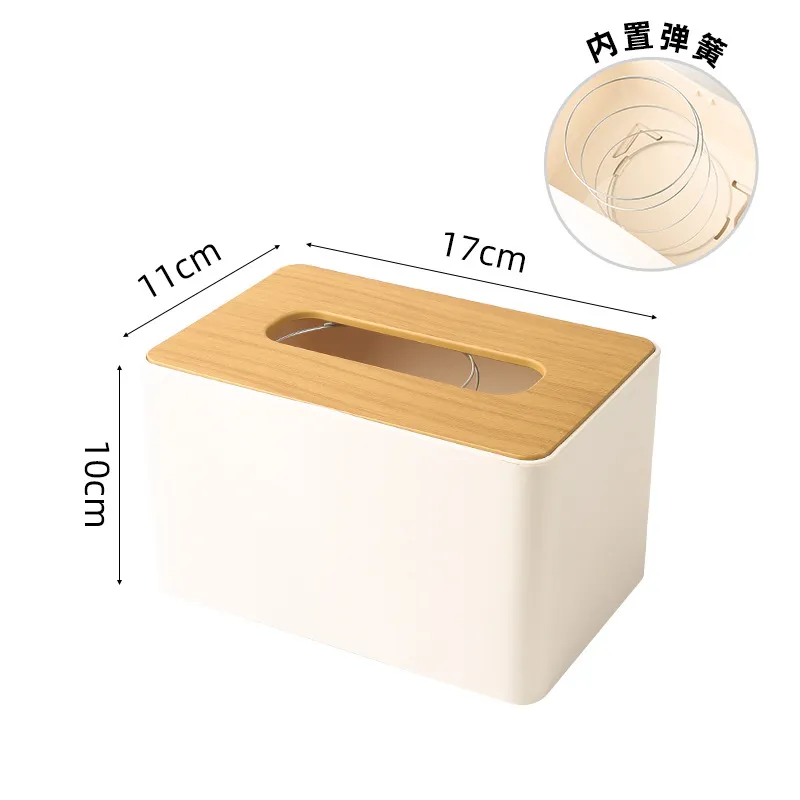 Cherry wood grain Tissue Paper Box size