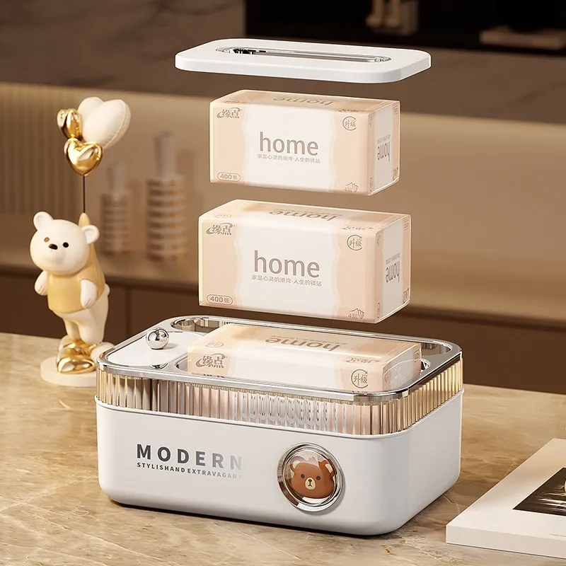 Custom Tissue Boxes Plastic Facial Tissue Holder Supplier (8)