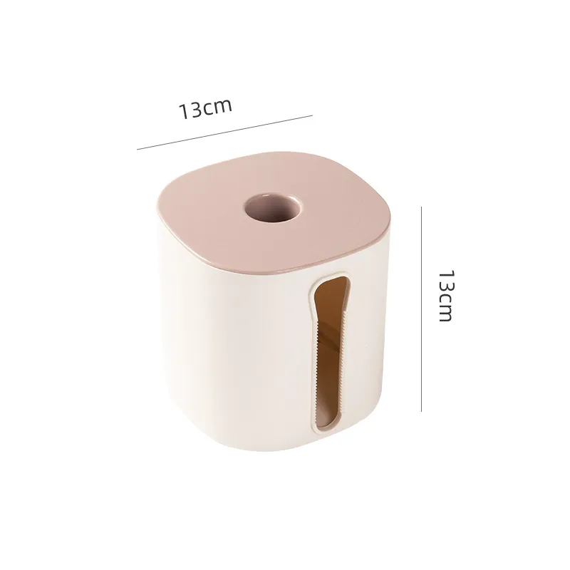 Pink Round Tissue Box in Bulk