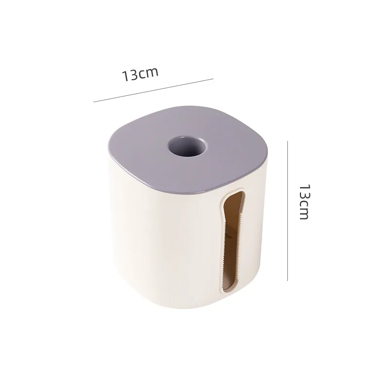 Purple Round Tissue Box in Bulk