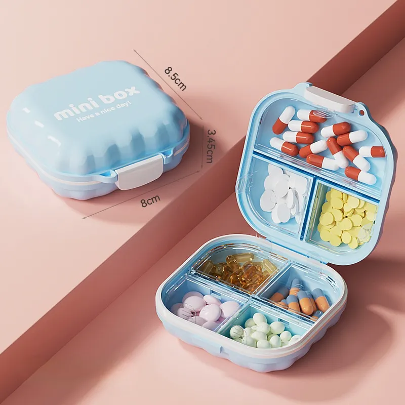 Bule - Plastic 7 Days Pill Box Wholesaler