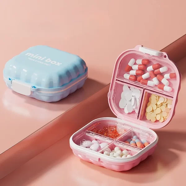 Custom Pill Box Wholesale Plastic Medicine Case (2)