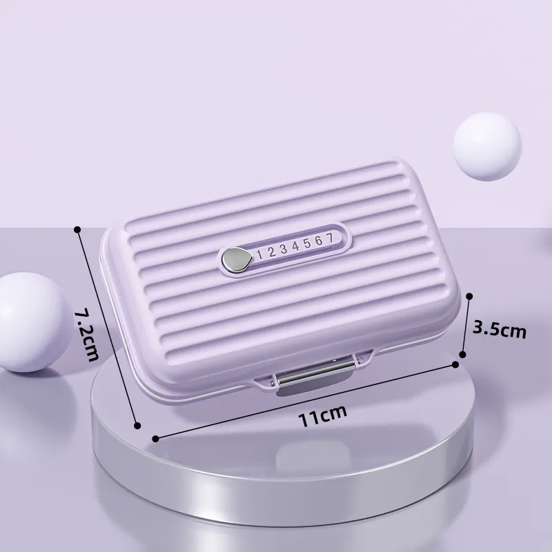 Large purple - Pill Boxes Supplier