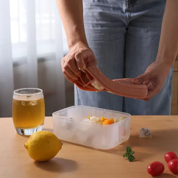 Bulk Ice Cube Tray with Lid and Bin (3)