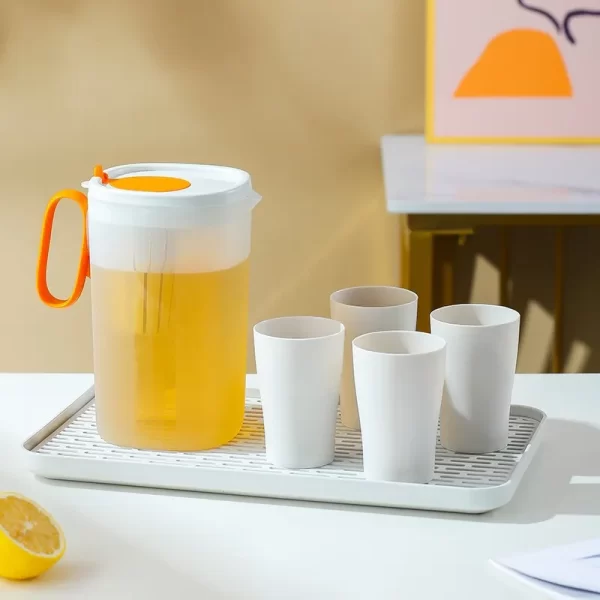 Wholesale Plastic Pitcher with Lid Manufacturer (2)