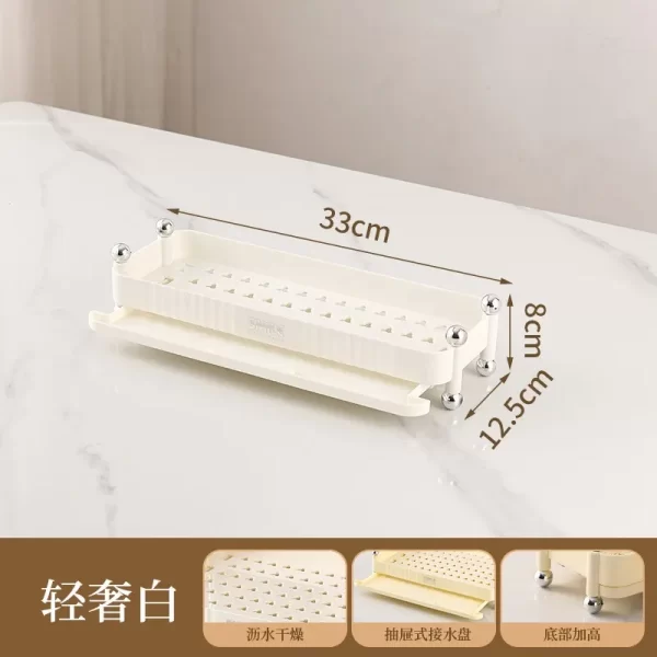 plastic desktop storage shelf supplier (2)