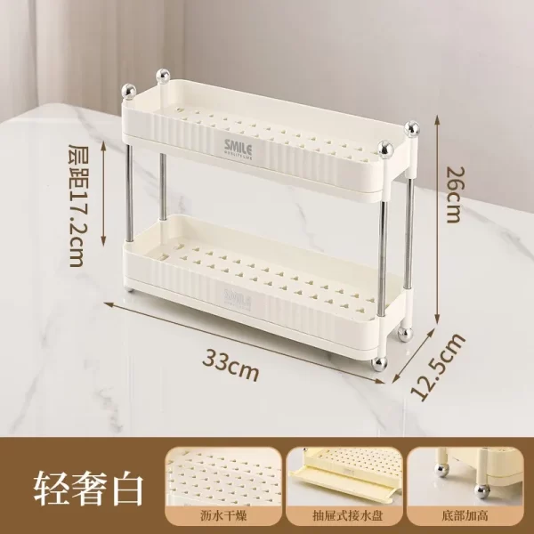 plastic desktop storage shelf supplier (4)
