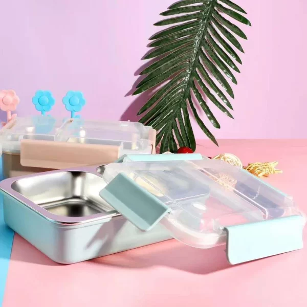 2 Compartments Lunch Box in Bulk -xinghui plastic manufacturer (1)