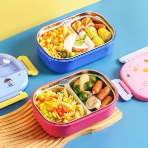 Bulk Kids Lunch Boxes Stainless Steel Container Manufacturer (1)