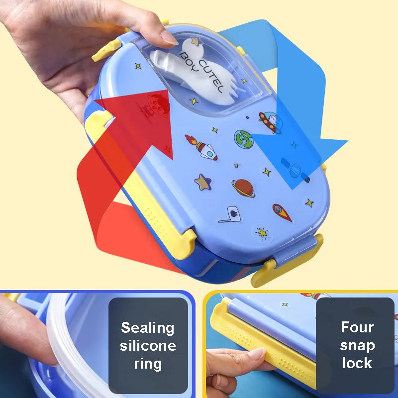 Bulk Kids Lunch Boxes Stainless Steel Container Manufacturer (2)