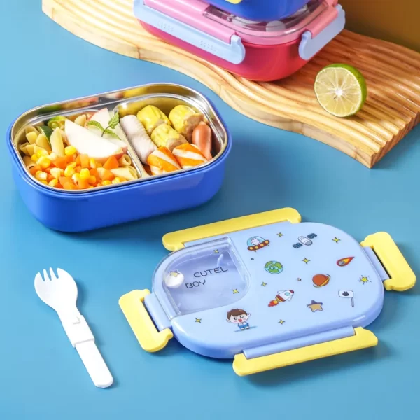 Bulk Kids Lunch Boxes Stainless Steel Container Manufacturer (4)