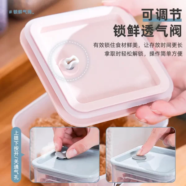 Bulk Grain Storage Containers With Airtight Lid