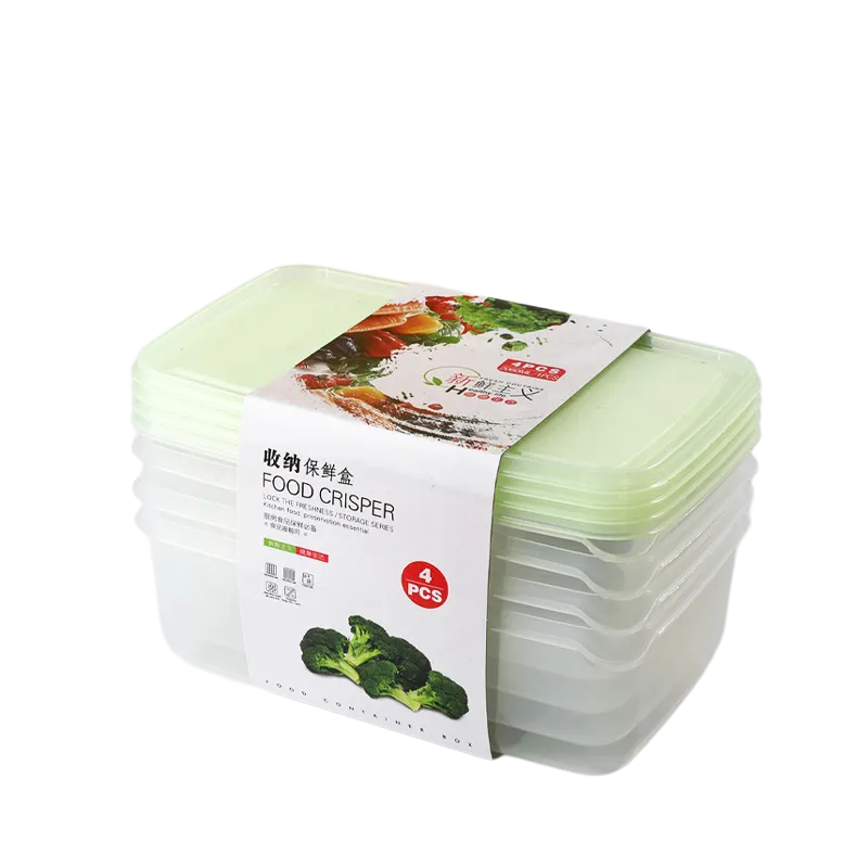 Large Rectangular Food Storage Containers 3PCS - SKU-03